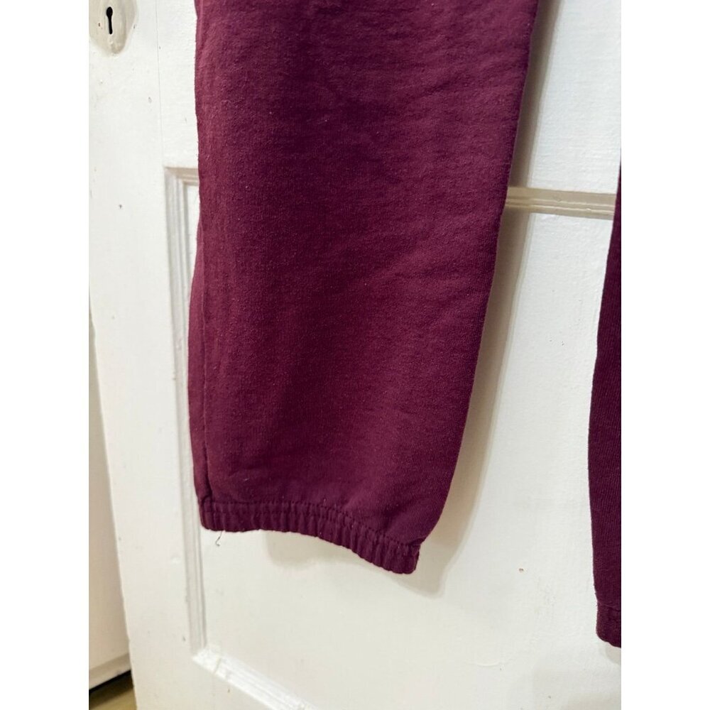 Time & Tru women’s size large maroon jogger pants - Picture 8 of 12